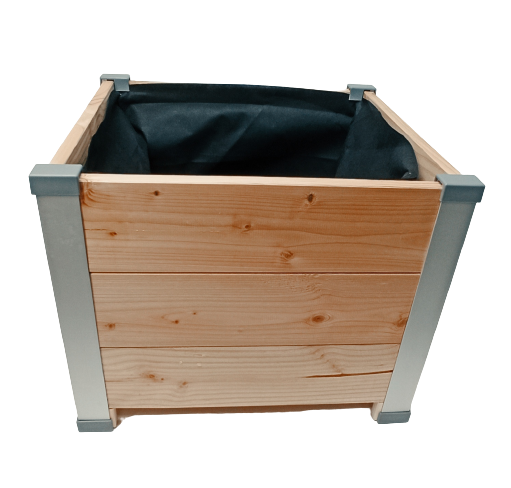 Mon Petit Potager - Bac bois Douglas DESIGN 50 X 45 X H40cm - Epaisseur 19mm - mon PETIT POTAGER