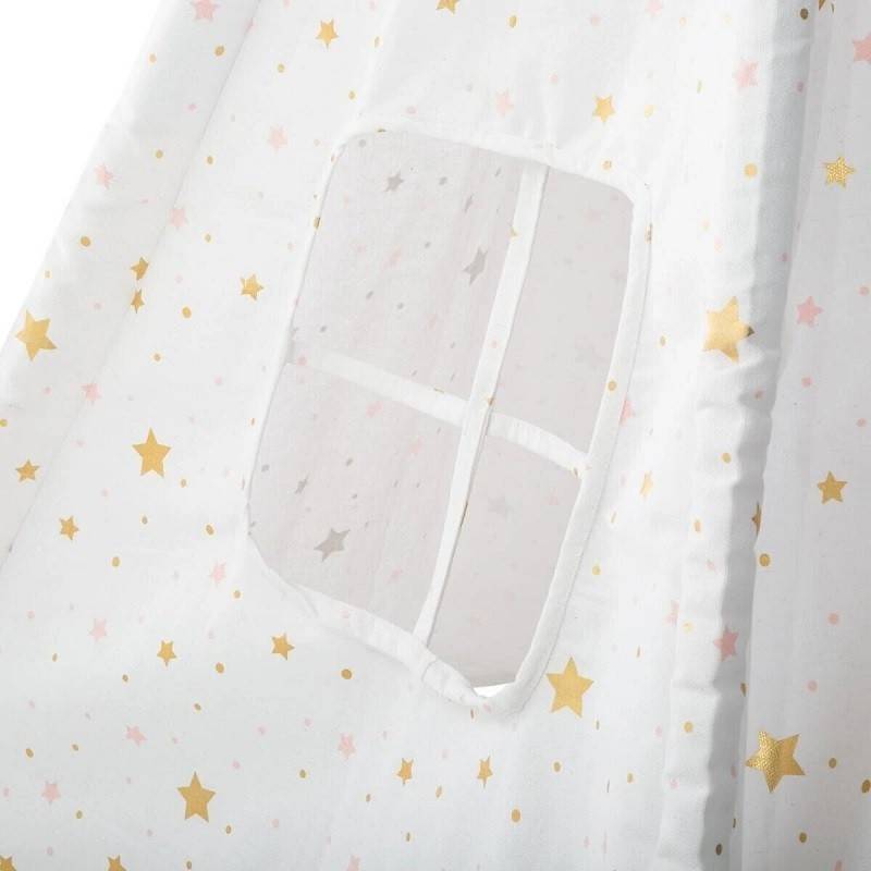 Tipi décoratif 160 cm pour enfant blanc Atmosphera - Image 4