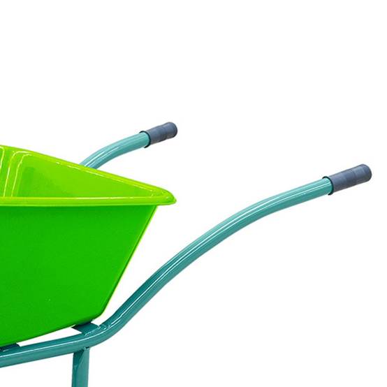 Vito - Brouette de jardin à roue gonflée 37cm Polyvalente avec cuve PVC 100Litres VITO - Image 4