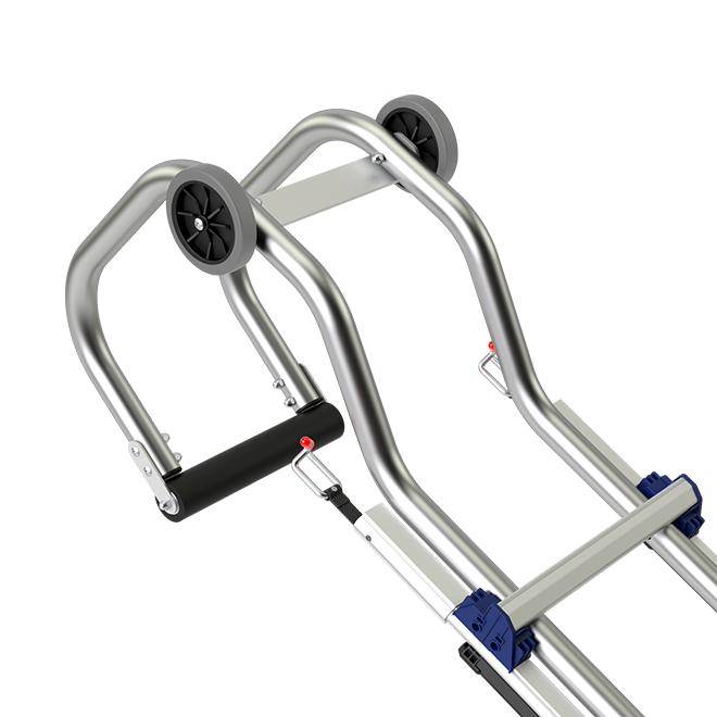 Échelle Evoklip avec crochet TUBESCA - pas 390 mm - hauteur 6.30m - 02453739 - Image 3