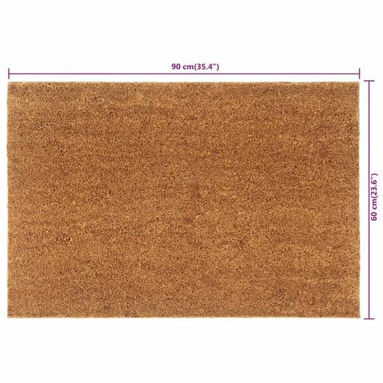 Paillasson Épais 24mm en Coco Naturel Très Haute Résistance Trafic Intense pour Extérieur Abrité 60x90 cm – ComfortXL Outdoor Living - Image 5