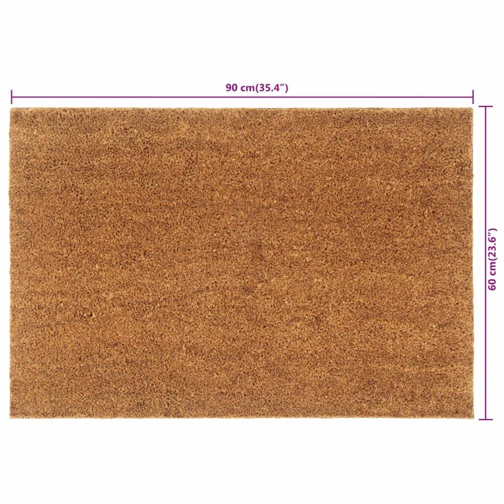 Paillasson Épais 24mm en Coco Naturel Très Haute Résistance Trafic Intense pour Extérieur Abrité 60x90 cm – ComfortXL Outdoor Living - Image 5