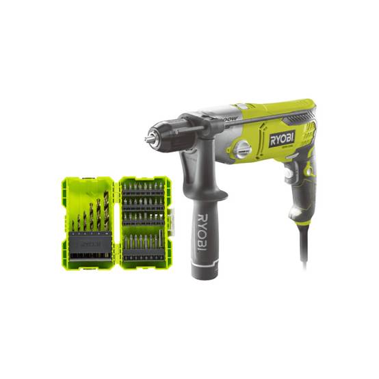 Ryobi - Pack RYOBI Perceuse à percussion RPD1200-K - 1200W - Coffret de 38 accessoires - RAK38SDD - Image 1