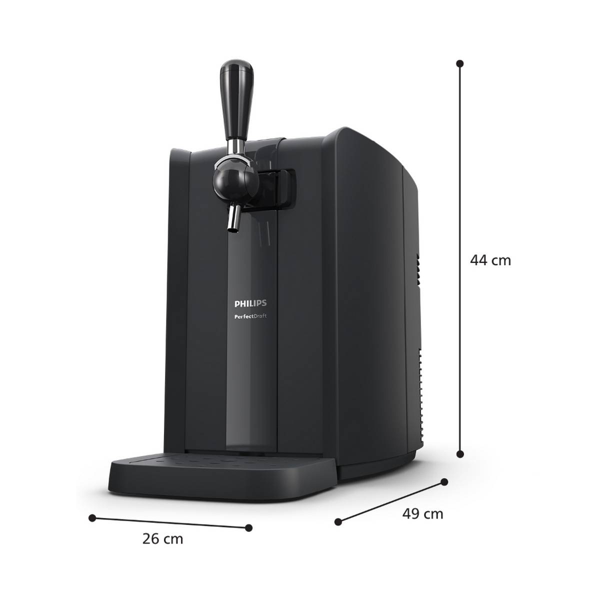 Philips - Tireuse à bière 6l 70w noir HD3761/60 Philips - Image 2