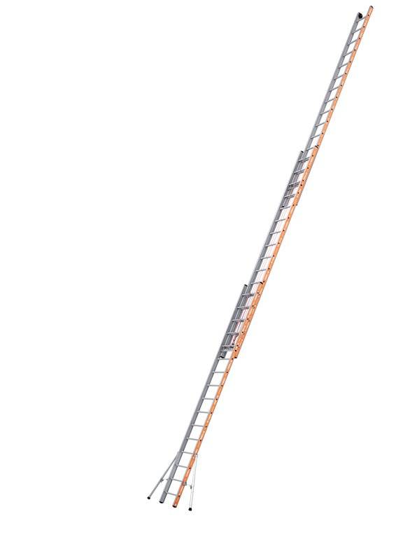 Echelle PRONOR COULISSE CORDE 3 PLANS - 11M38 - 3X16 Tubesca-Comabi