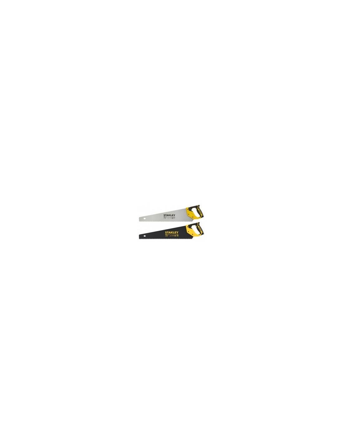 stanley - Scies Egoïnes Jetcut Désignation Scie égoïne Finelongueur 550 Mmdenture 11 Tpiutilisation Poignée