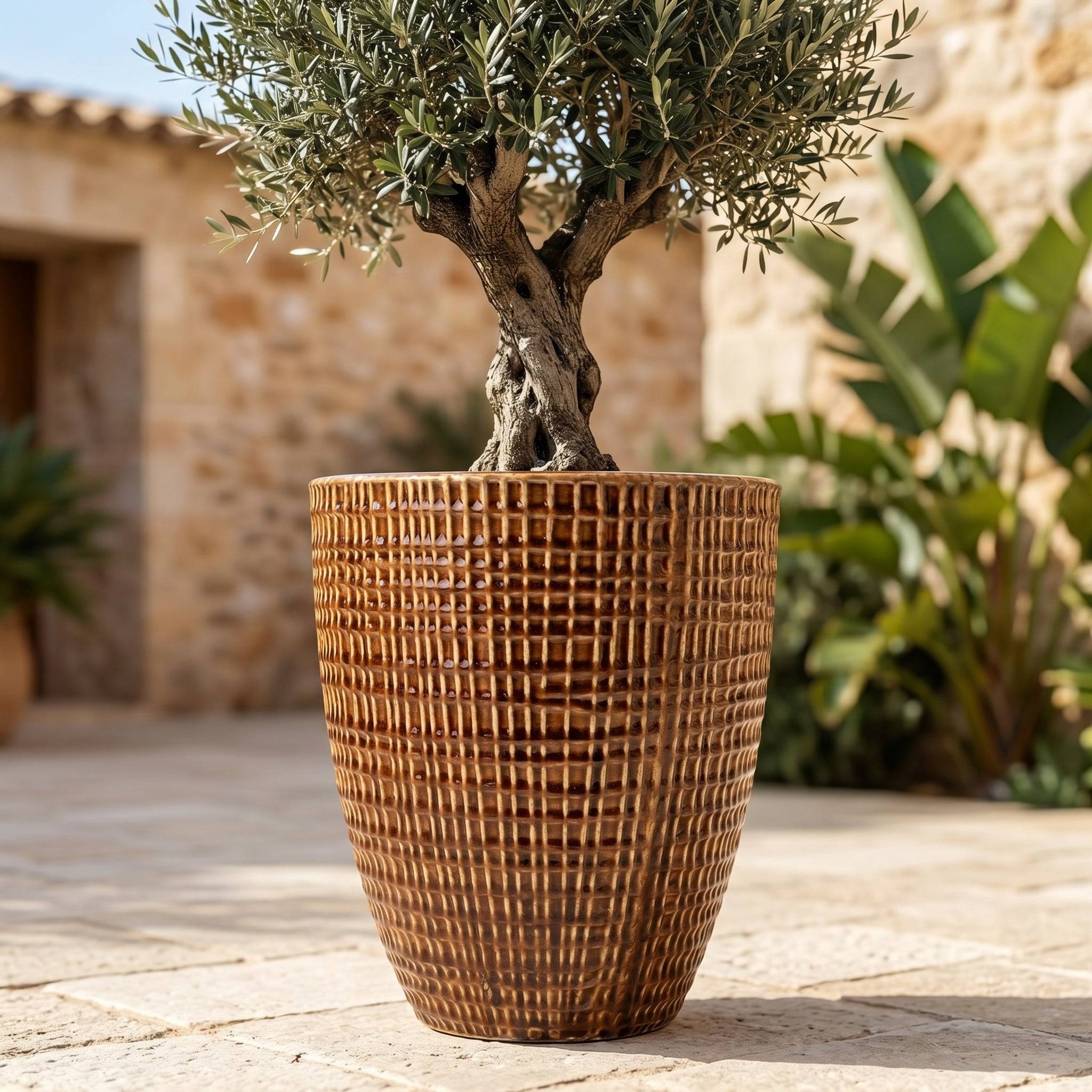 Provencelia - Pot VERNE 32x40cm écorce - Image 2