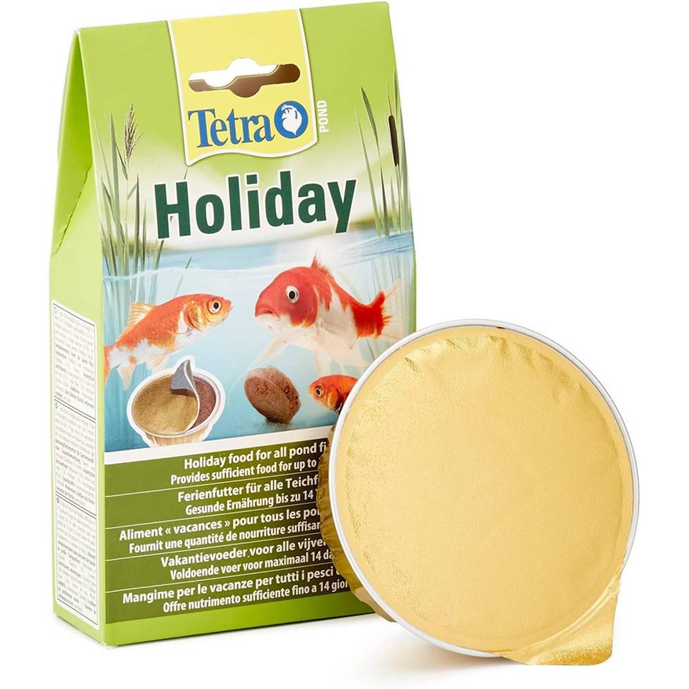 Tetra - Tetra - Aliment complet Holiday 14 jours pour Poissons rouge et Carpes koï de bassin - Image 1