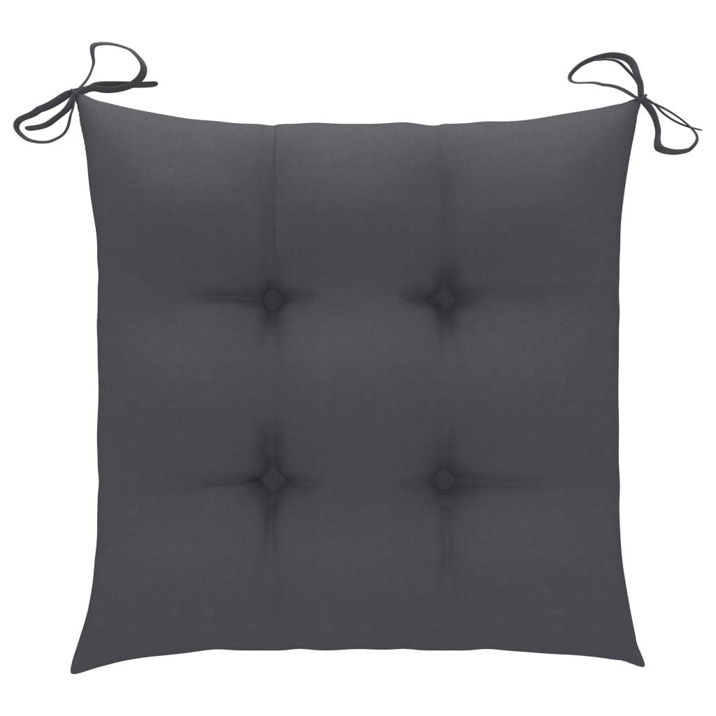 Chaises pliables bois d'acacia anthracite 44 x 50 x 88 cm - PANGIVO - Image 10
