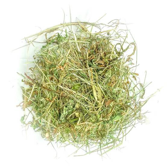 Foin de prairie aromatisé pour lapins et rongeurs - 100% naturel - 1 Kg - L'Eden des Pattounes