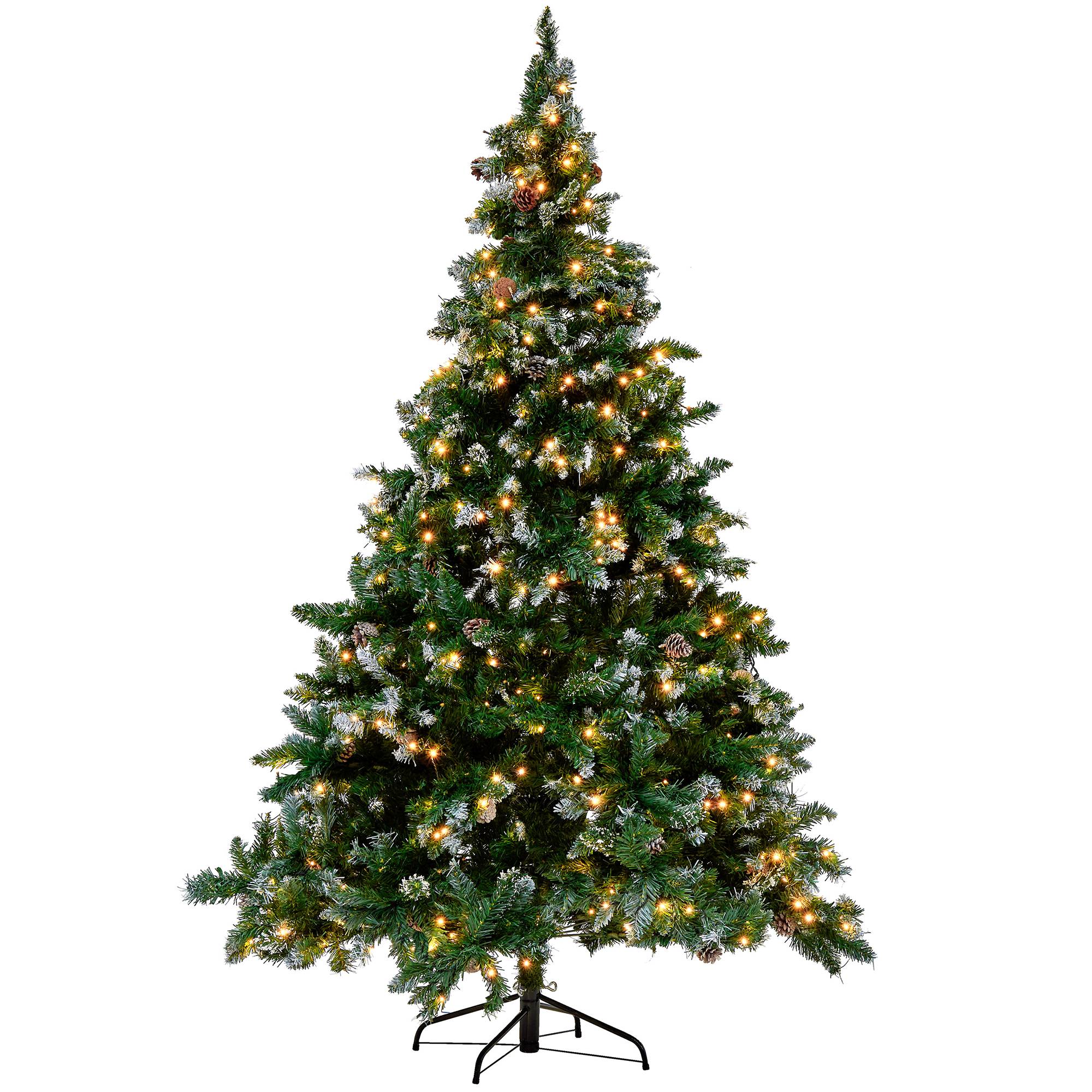 Beliani - Sapin de Noël PVC Vert PALOMAR - 125x125x210- Beliani - Image 2