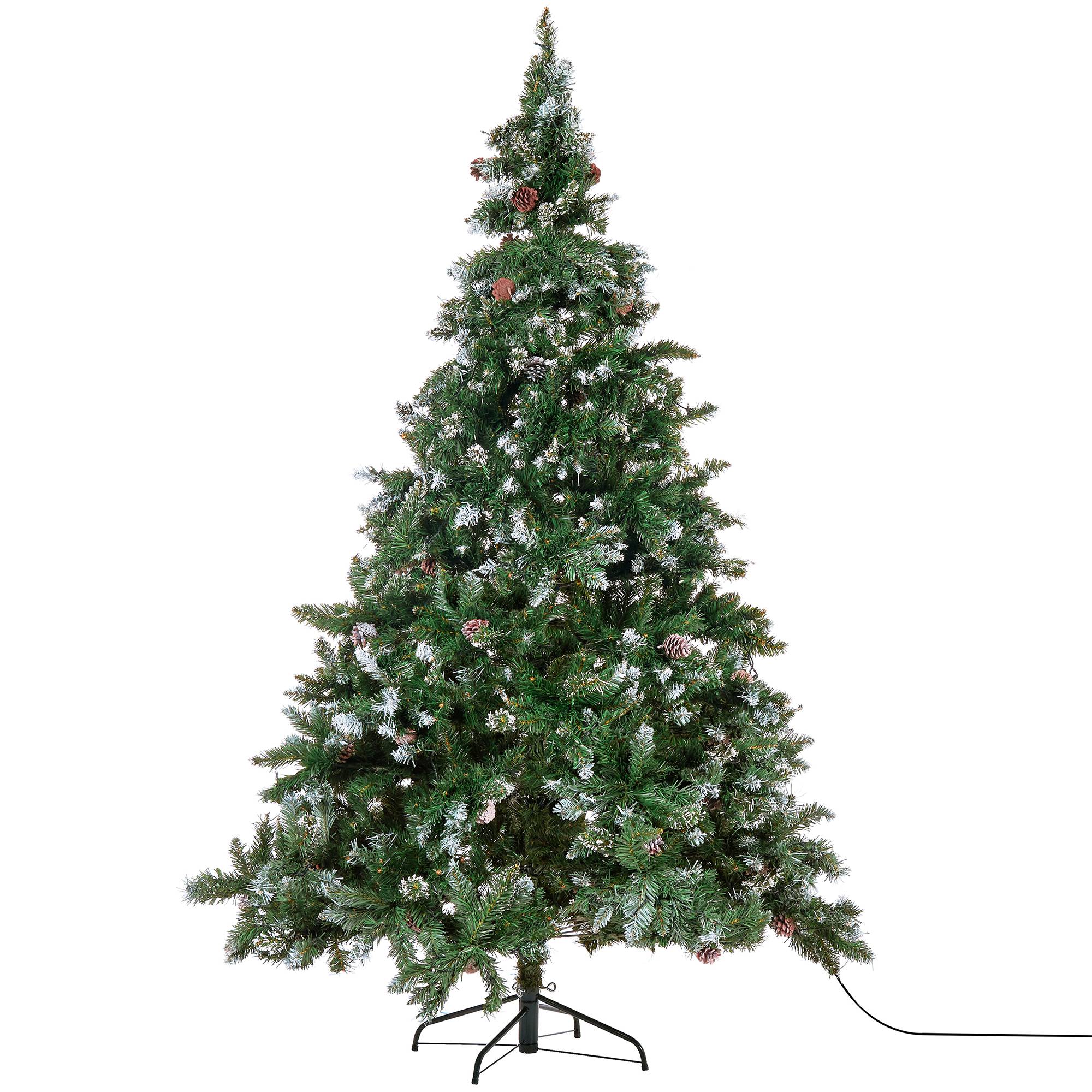 Beliani - Sapin de Noël PVC Vert PALOMAR - 125x125x210- Beliani - Image 6