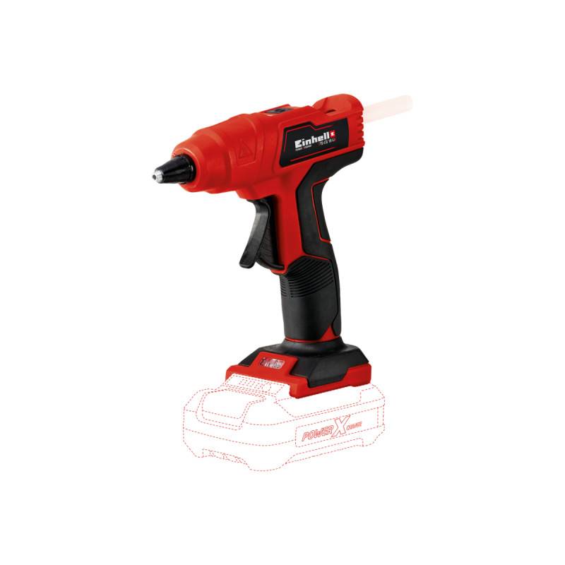Einhell - Pistolet à colle sans fil EINHELL 18V Power X-Change - Sans batterie ni chargeur - TE-CG 18 Li - Solo - Image 1
