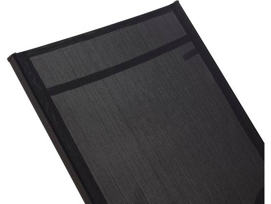Habitat Et Jardin - Lot De 2 Bains De Soleil En Métal Avec Accoudoirs "farniente" - Noir -habitat Et Jardin - Image 4