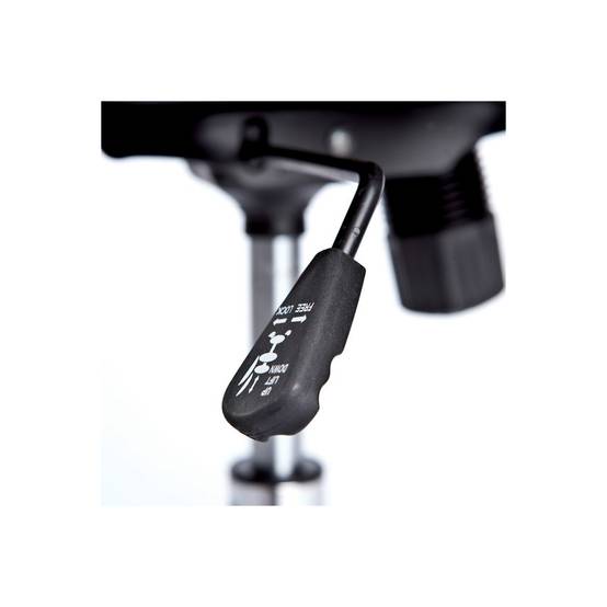Fauteuil de Bureau à Roulettes "Work" 121cm Noir - Image 6