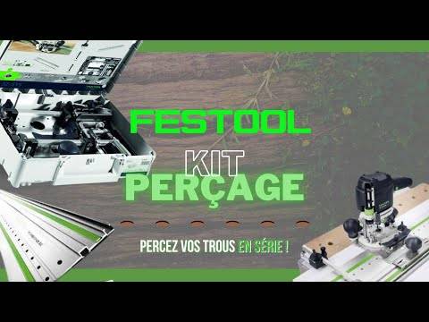 Kit pour le perçage de pistes perforées - FESTOOL - LR 32-SYS pour OF 900, OF 1000, OF 1010, OF 1400 - 576799 - Image 4