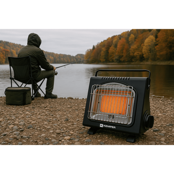 Chauffage à Gaz Céramique PHönix PH-100 1,7 KW + Sac + 8 Cartouches