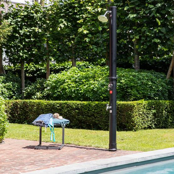 Douche solaire MOOREA noire 18L - HAPPY GARDEN - Image 5