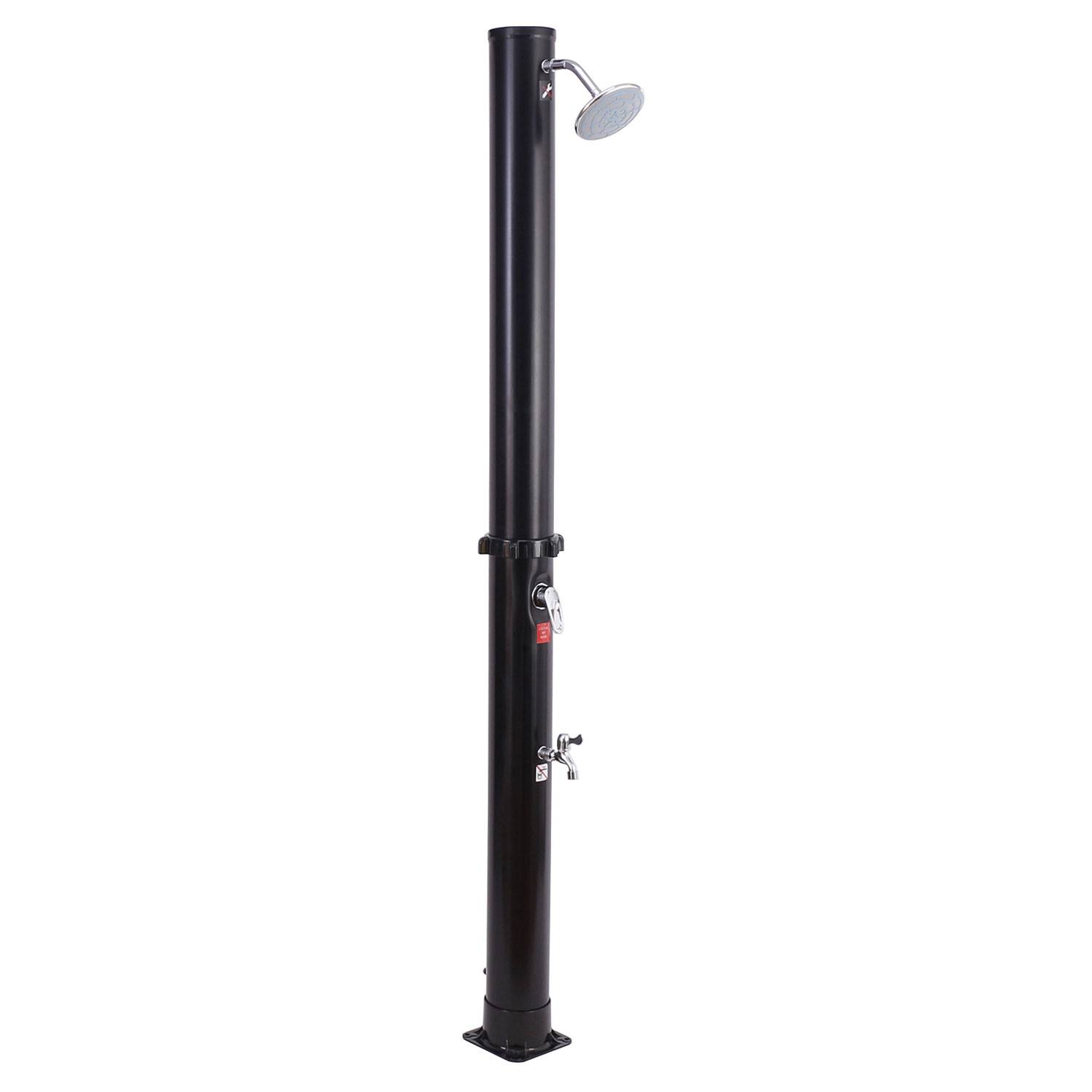 Douche solaire MOOREA noire 18L - HAPPY GARDEN - Image 1