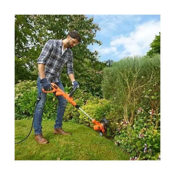 Tondeuse a Gazon BLACK+DECKER Outil 3-en-1 Filaire 550W Coupe-Bordures BESTA530CM-QS Dresse-Bordures et   30 cm - Image 3