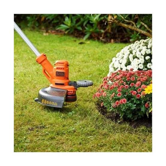 Tondeuse a Gazon BLACK+DECKER Outil 3-en-1 Filaire 550W Coupe-Bordures BESTA530CM-QS Dresse-Bordures et 30 cm - Image 4