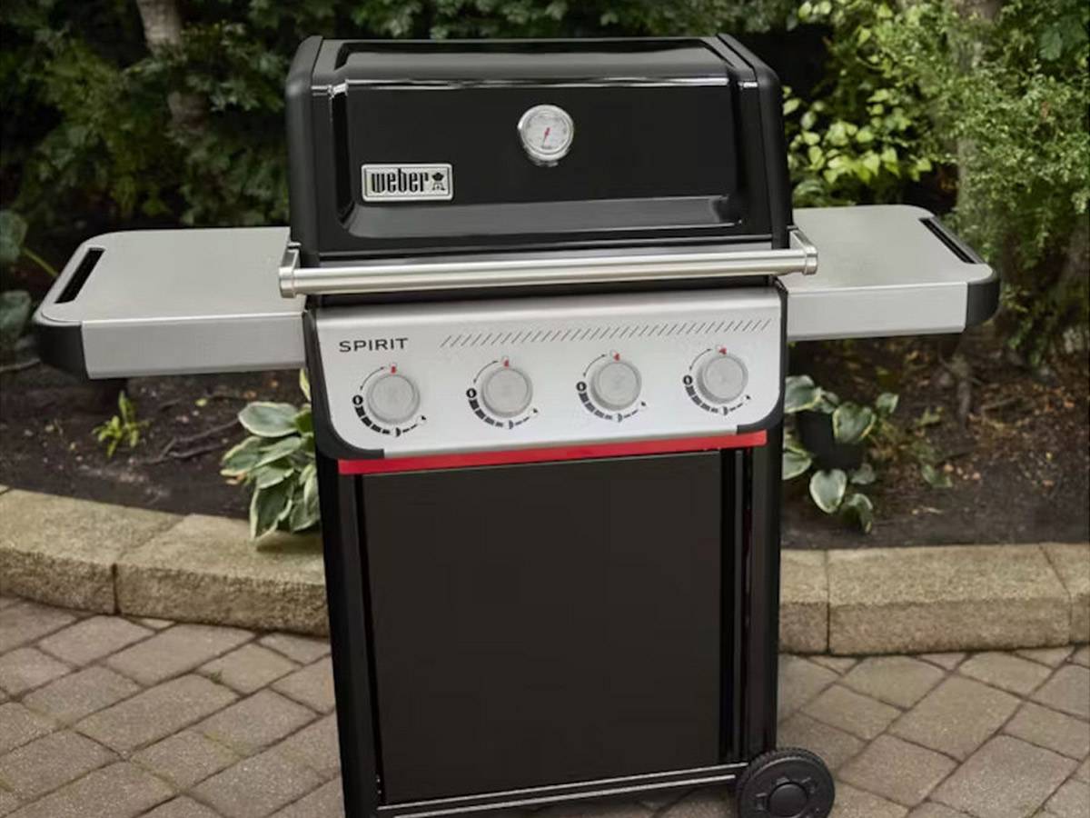 Weber - Barbecue à gaz Spirit E-410 + Set d'accessoires clipsables Weber Works + Bac et planche à découper Weber Works  - Weber - Image 8