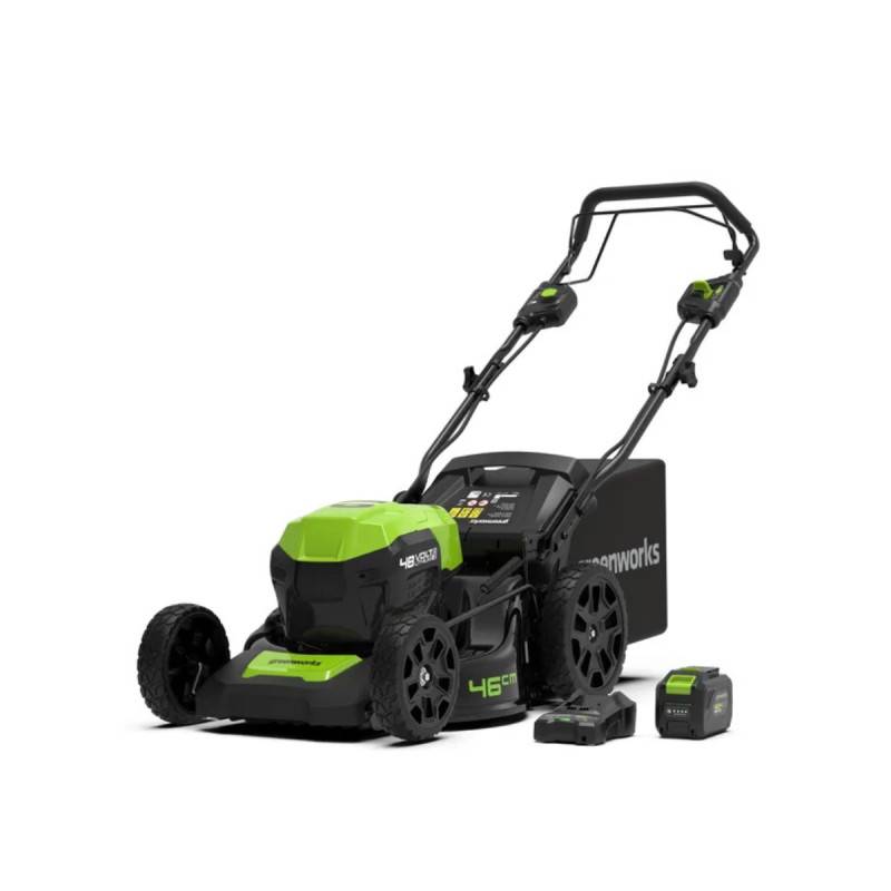 Greenworks - Tondeuse auto-tractée 46cm Brushless 48V GREENWORKS - Batterie 4,0Ah et chargeur - GD48LM46SPK4 - Image 1