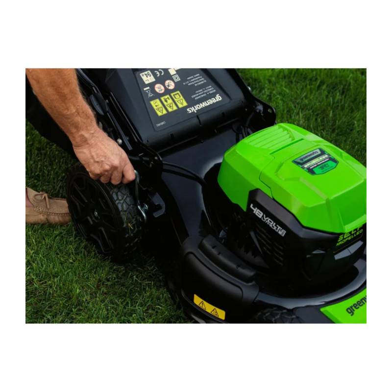 Greenworks - Tondeuse auto-tractée 46cm Brushless 48V GREENWORKS - Batterie 4,0Ah et chargeur - GD48LM46SPK4 - Image 6