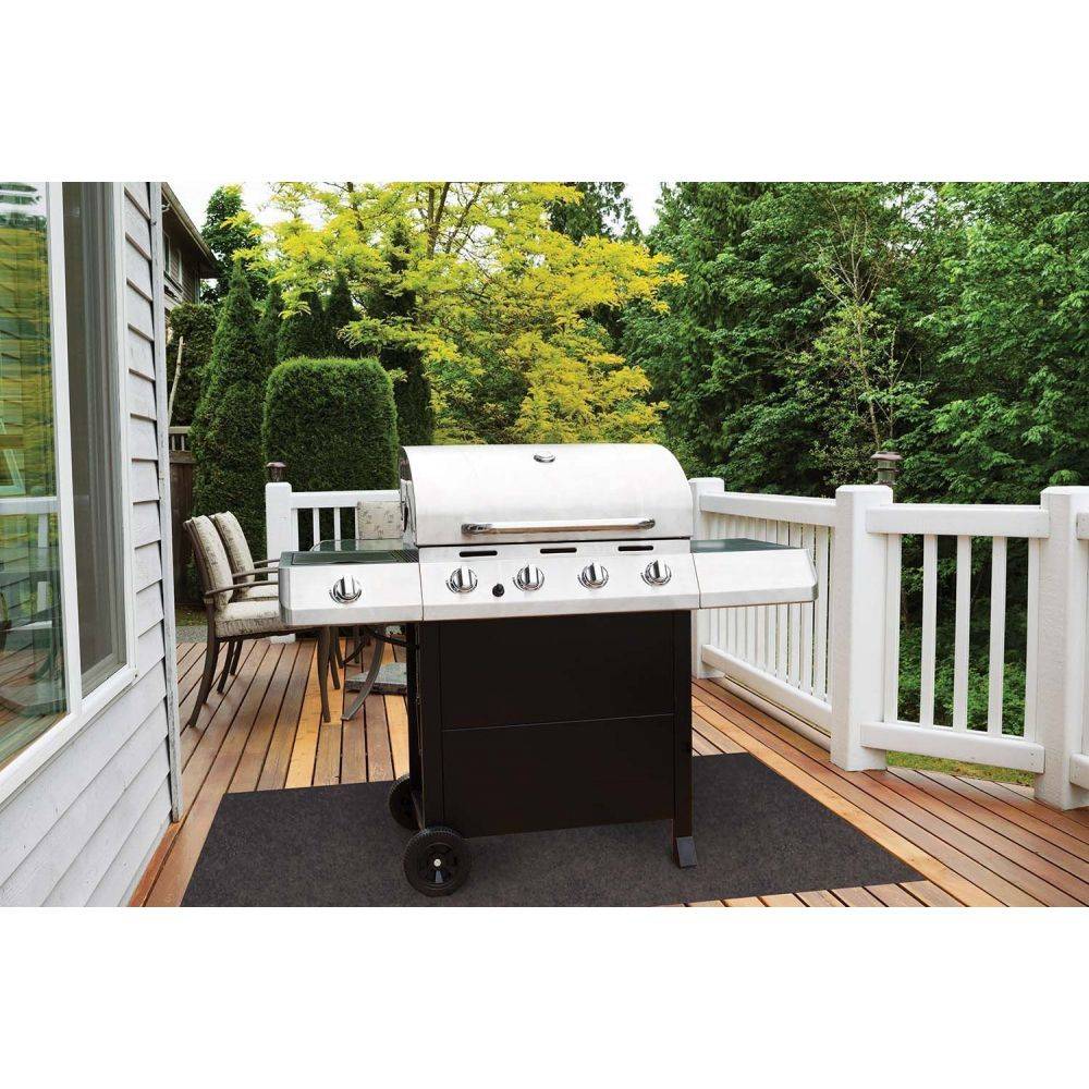 Technoflex - Tapis de protection barbecue en caoutchouc recyclé 150x90 cm Technoflex - Image 2