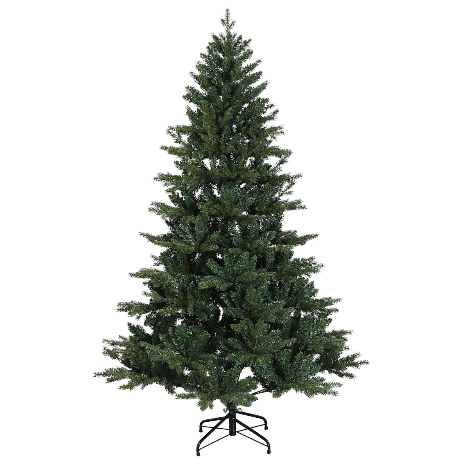 Vidaxl - Sapin de Noël artificiel avec boules 180 cm 300 LED Blanc chaud vidaXL 3466666 - Image 6