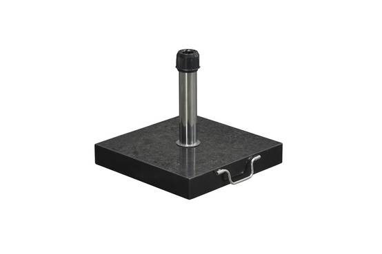 Pied de parasol en granit Cosmo - 40 kg - anthracite royal - Image 1