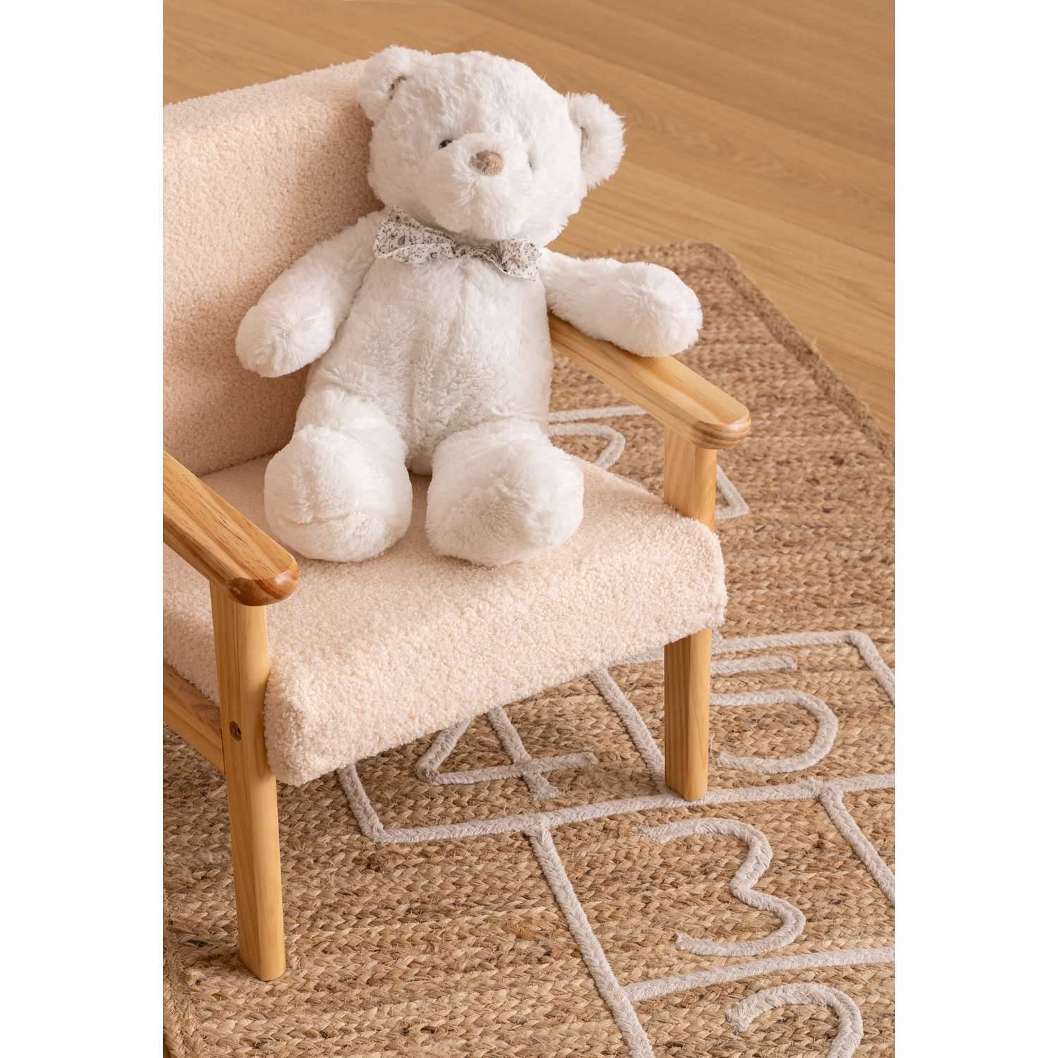 Tapis enfant rectangulaire Marelle - 80 x 150 cm - Jute - Atmosphera Kids - Image 3