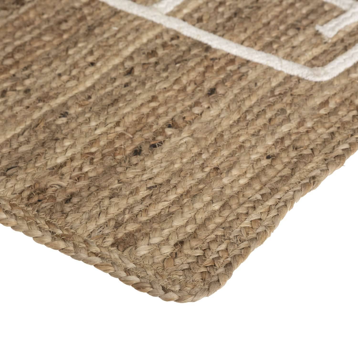 Tapis enfant rectangulaire Marelle - 80 x 150 cm - Jute - Atmosphera Kids - Image 7