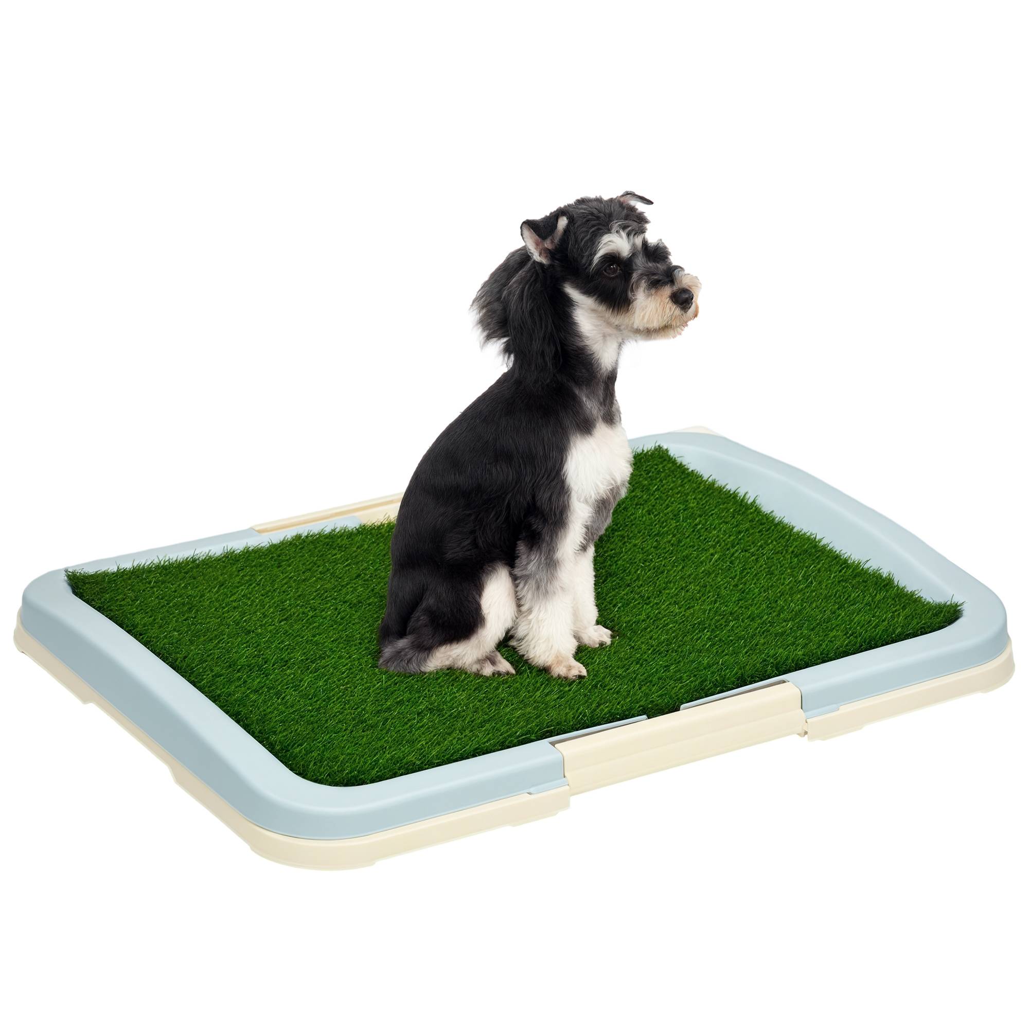 ComfortXL - Toilette pour chien gazon synthétique 63x48,5x6 cm multicolore bac 3 couches pour chiot - ComfortXL Outdoor Living - Image 1