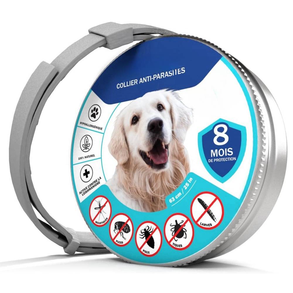 Collier anti-puces pour chien MCBOSON