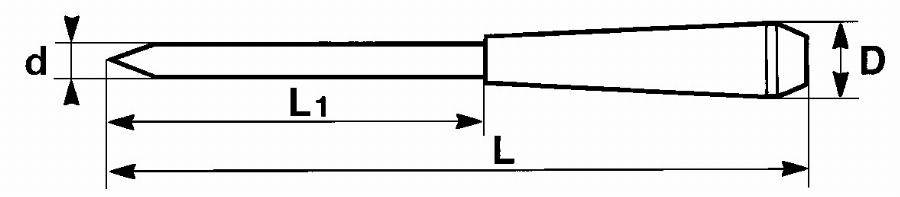 Tournevis de precision fente 2 mm SAM - 276F2 - Image 3