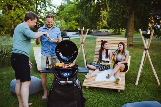 barbecue Minichef 420 Noir 30 mbar - Image 8