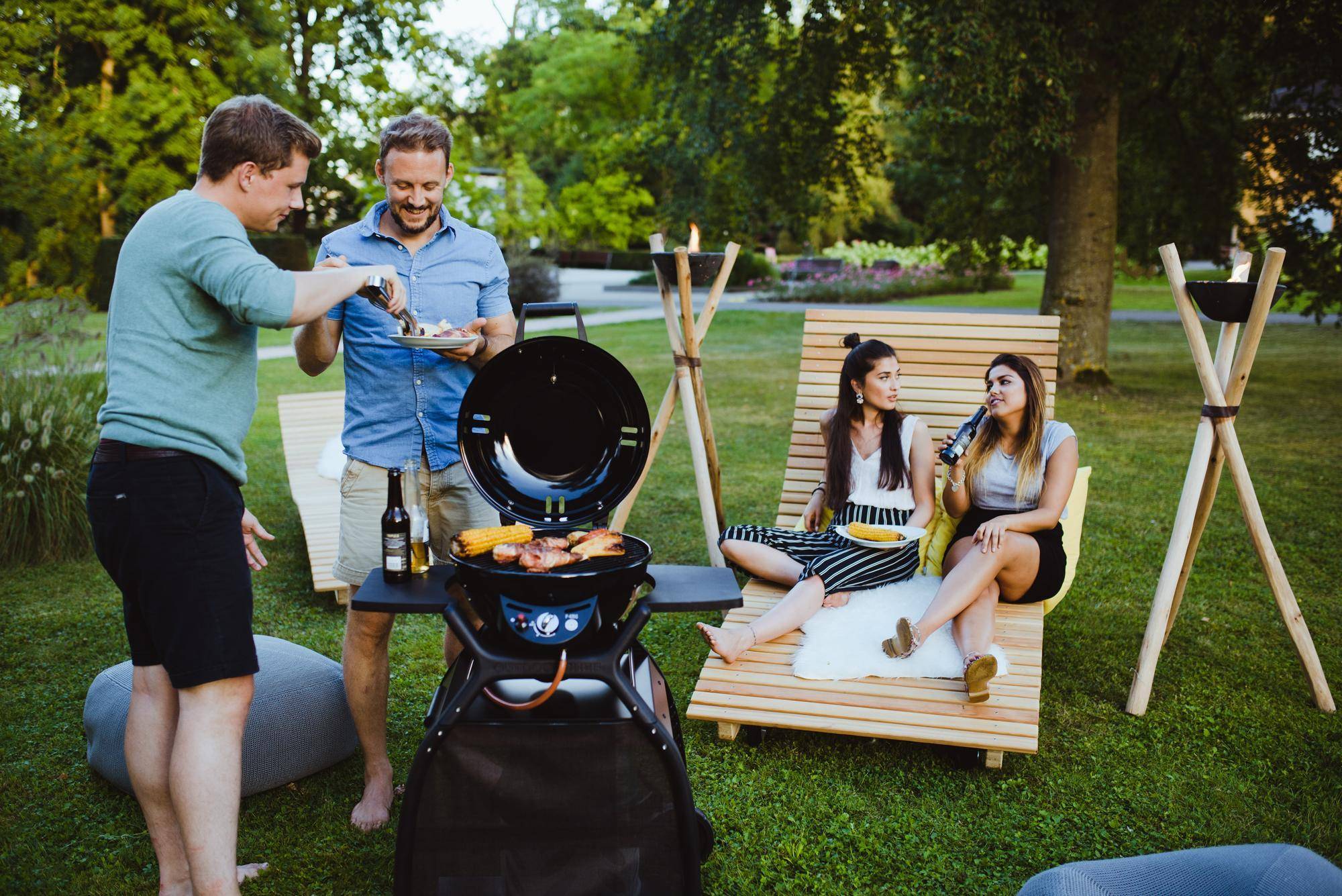barbecue Minichef 420 Noir 30 mbar - Image 8