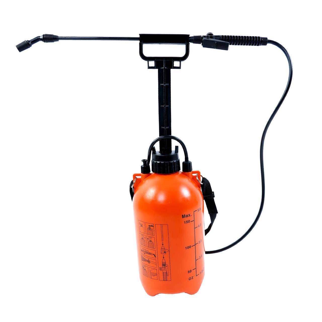 FUXTEC - Pulvérisateur plantes - FUXTEC FX-DS5L - 5 litres, pression, fertilisation, nettoyage, lutte contre nuisibles - Image 3