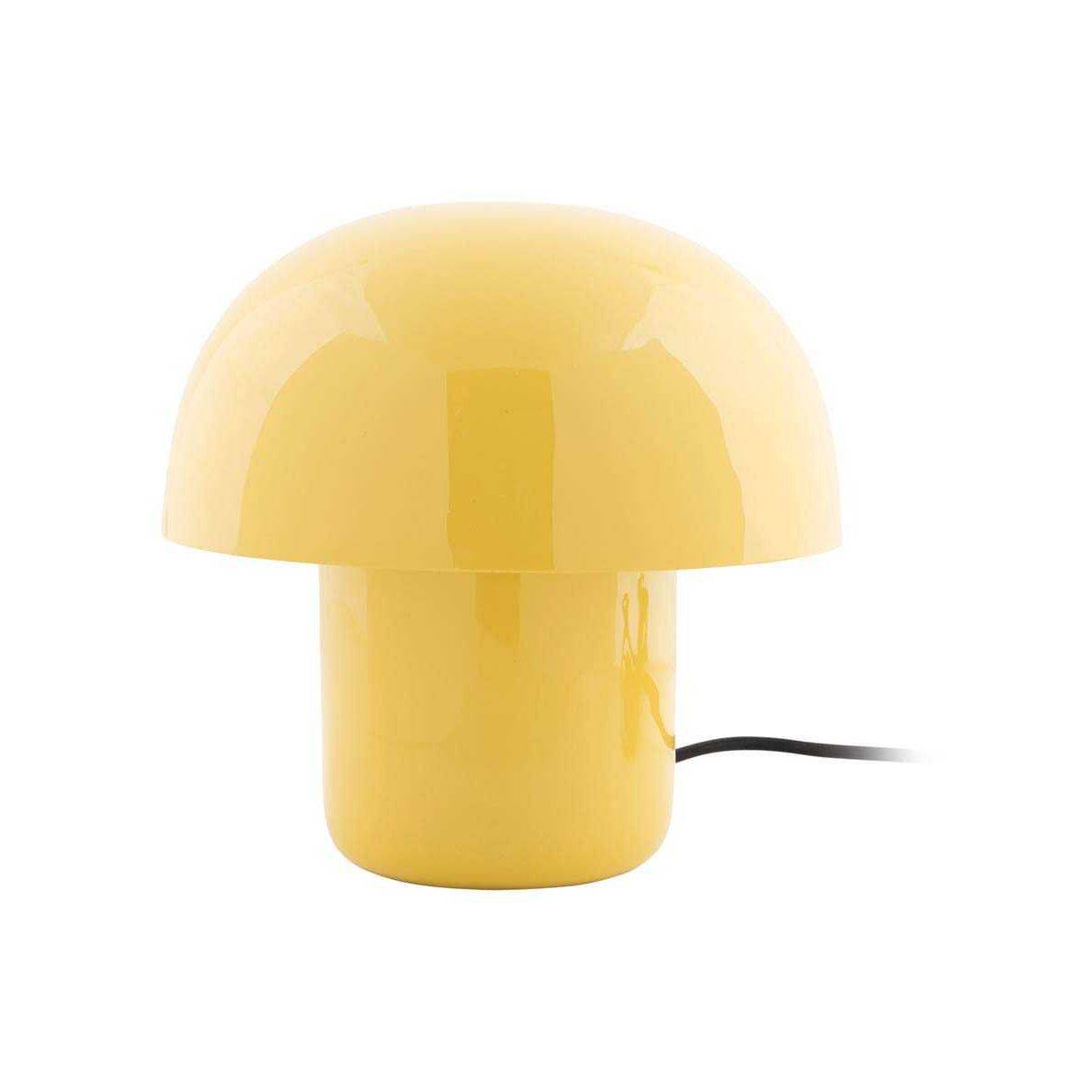 Leitmotiv - Lampe à poser en métal coloré Fat Mushroom Mini Jaune - Image 1