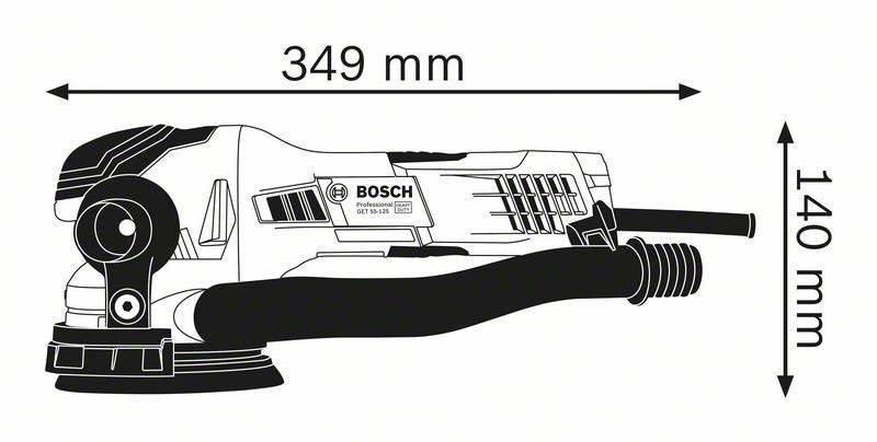Bosch - Ponceuse excentrique GET 55-125 L-Boxx - 0601257001 - Bosch - Image 2