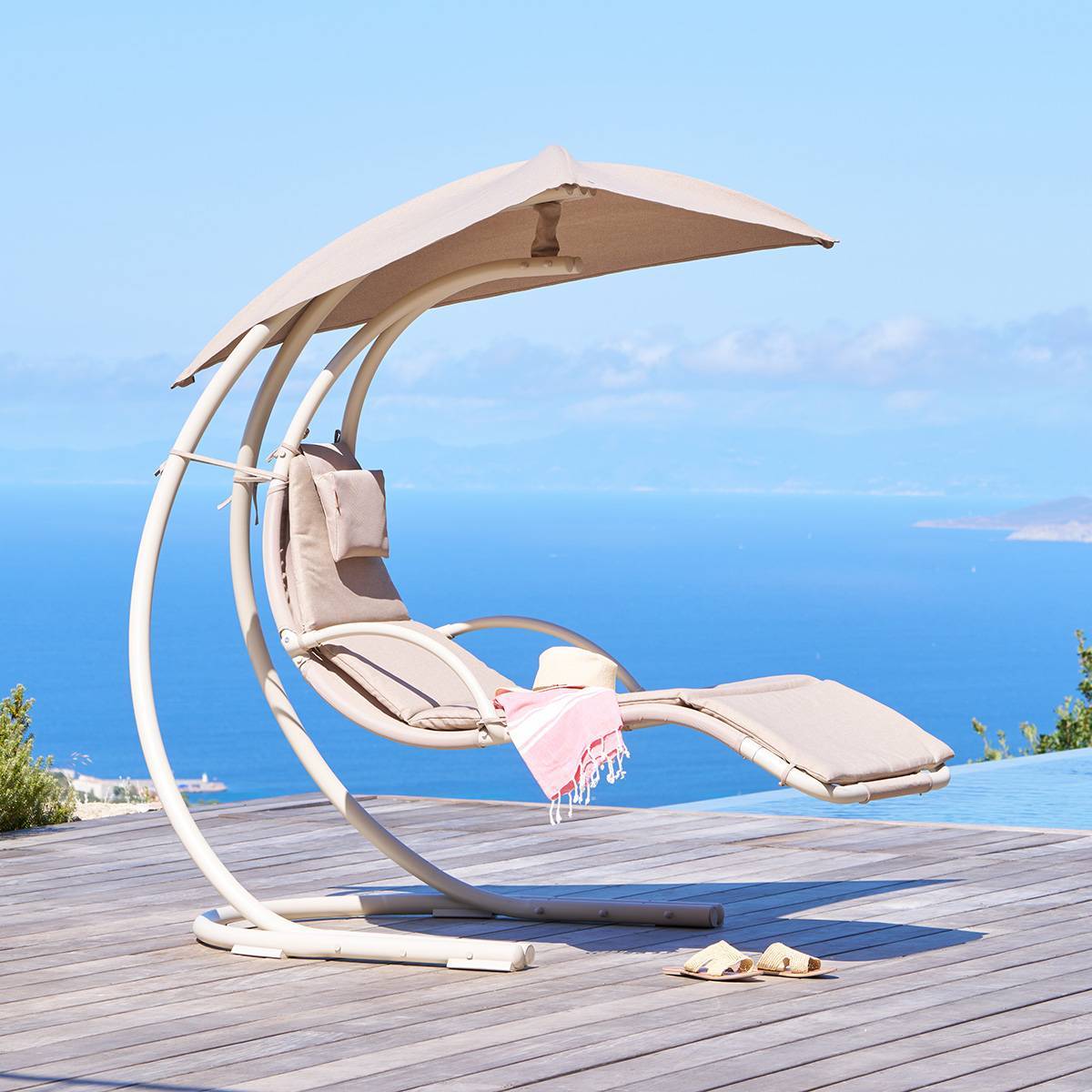 Hesperide - Transat Meoria 175x112x196cm argile - Hespéride - Image 1