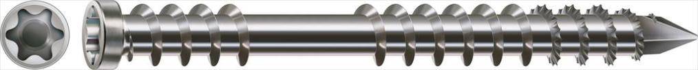 Spax - Lot de 200 vis inox tête cylindrique torx SPAX, Diam.5 mm x L.60 mm - Image 2
