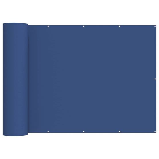 Écran de confidentialité balcon polyester bleu 600 x 150 cm - PANGIVO - Image 1