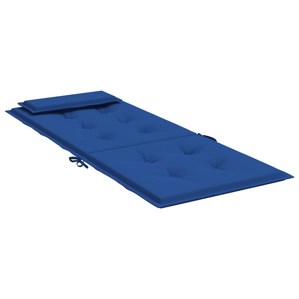 PANGIVO - Coussins de chaise à dossier haut lot de 4 tissu Oxford bleu royal 120 x 50 x 3 cm - PANGIVO - Image 6