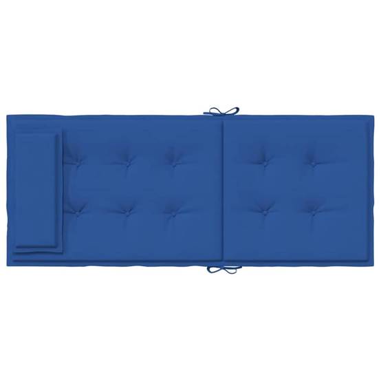 PANGIVO - Coussins de chaise à dossier haut lot de 4 tissu Oxford bleu royal 120 x 50 x 3 cm - PANGIVO - Image 7