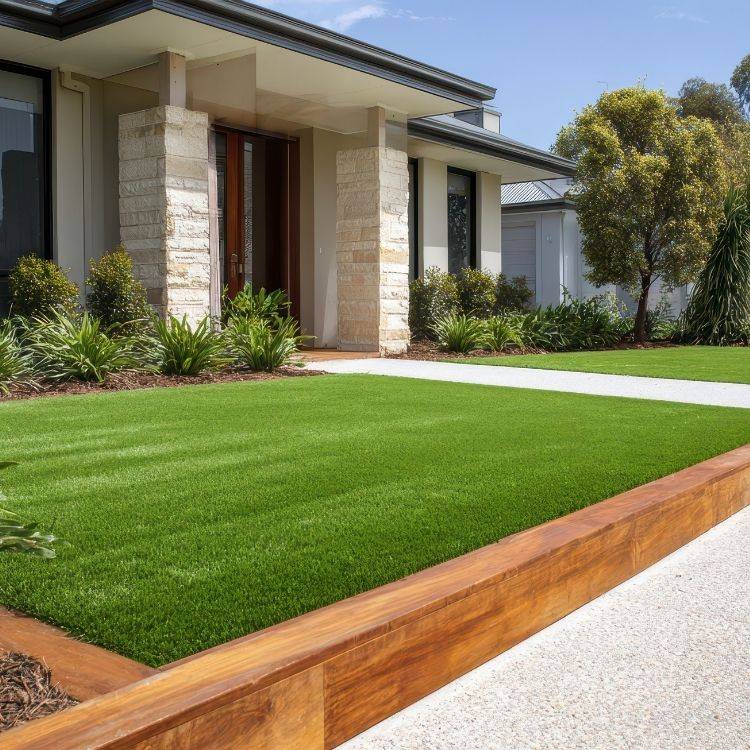 Gazon Synthétique GREEN LUX 50mm - 4Mx17M soit 68m2 - BBE - Image 1