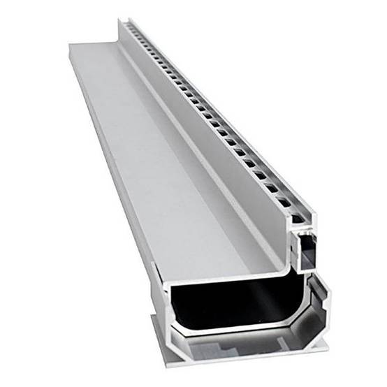 Caniveau à fente aluminium SideDrain LOW - LINE ECO - 0,5 m - Image 2
