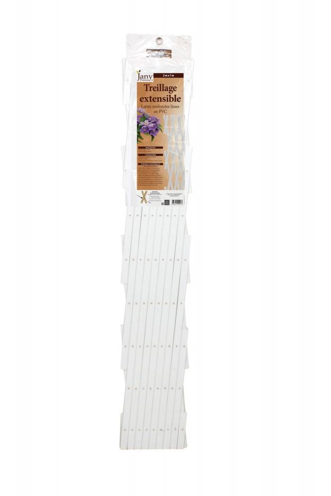 Jany France - Treillage JANY DECO pvc blanc l.0.07 x H.1 x L.2 m - Image 3