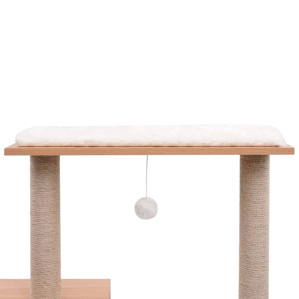 Vidaxl - Arbre à chat avec tapis à gratter en sisal 104 cm vidaXL - Image 3